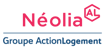logo Neolia, référence client immo Ubiflow