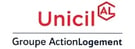 logo Unicil Action Logement, référence client immo Ubiflow