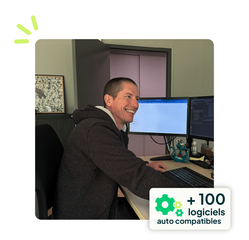 Collaborateur Ubiflow, logiciel de gestion des contacts pour  professionnels de l'automobile : compatible avec plus de 100 logiciels automobiles